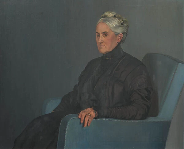 Amalie Bühler-Weber, 1909. Creator: Vallotton, Felix Edouard (1865-1925)