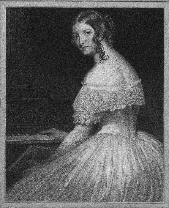 Framed Print : Amalie von Krudener, 1830s. Artist: Anonymous Framed Print : Amalie von Krudener, 1830s. Artist: Anonymous