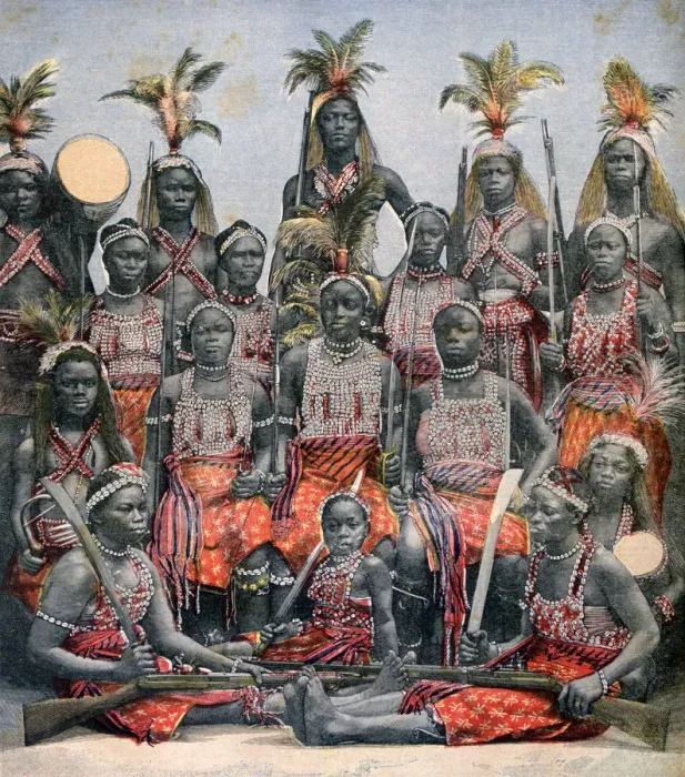 Framed Print : Amazonian warriors, 1891 Framed Print : Amazonian warriors, 1891
