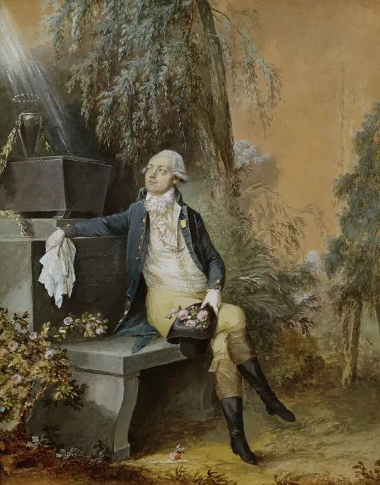 Framed Print : Ambassador Baron Erik Magnus Staal von Holstein (1749-1802), 1792. Creator: Nicolas Lavreince Framed Print : Ambassador Baron Erik Magnus Staal von Holstein (1749-1802), 1792. Creator: Nicolas Lavreince