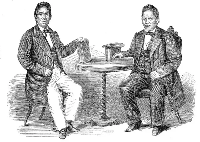 Framed Print : The Ambassadors from Madagascar, 1864. Creator: Unknown Framed Print : The Ambassadors from Madagascar, 1864. Creator: Unknown