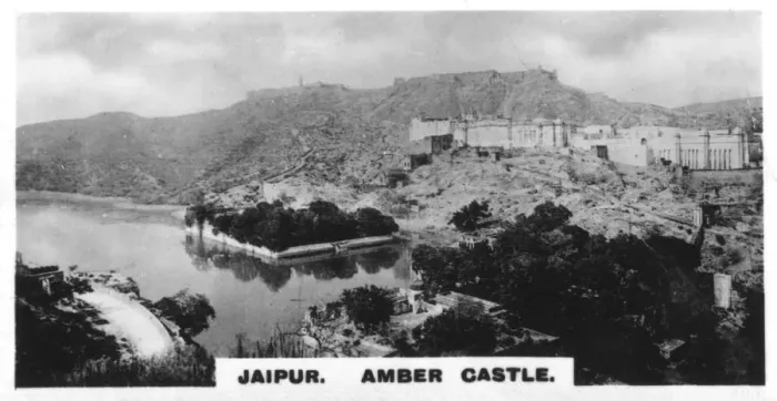 Framed Print : Amber Fort, Jaipur, India, c1925 Framed Print : Amber Fort, Jaipur, India, c1925