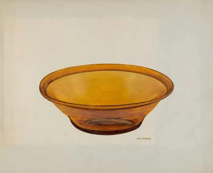 Framed Print : Amber Pan, c. 1941. Creator: Chris Makrenos Framed Print : Amber Pan, c. 1941. Creator: Chris Makrenos