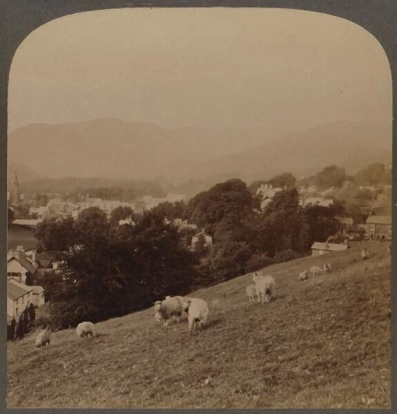 Ambleside, in the beautiful Valley of the Rothay, Lake District, England, 1903
