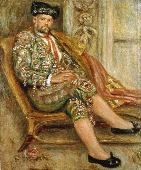Framed Print : Ambroise Vollard en toréador, 1917. Creator: Renoir; Pierre Auguste (1841-1919) Framed Print : Ambroise Vollard en toréador, 1917. Creator: Renoir; Pierre Auguste (1841-1919)