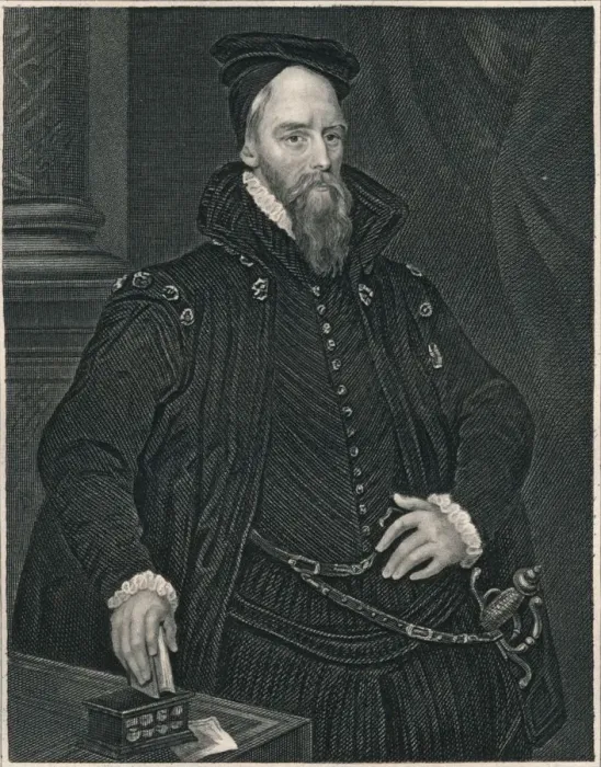 Framed Print : Ambrose Dudley, Earl of Warwick, (early-mid 19th century). Creator: Henry Thomas Ryall Framed Print : Ambrose Dudley, Earl of Warwick, (early-mid 19th century). Creator: Henry Thomas Ryall