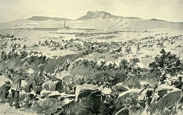 The Ambuscade at Koornspruit: A Critical Moment, 1900, (1901). Creator: Frederic de Haenen