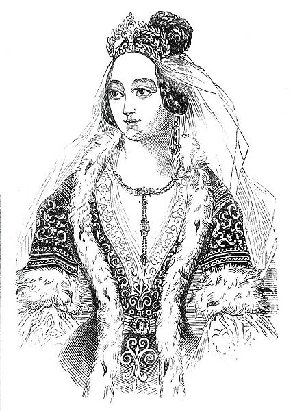 Amelia, Queen of Greece, 1844. Creator: Unknown