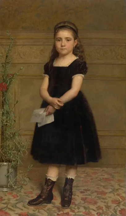 Framed Print : Amelie Baschwitz, 1876. Creator: Pierre Van Havermaet Framed Print : Amelie Baschwitz, 1876. Creator: Pierre Van Havermaet