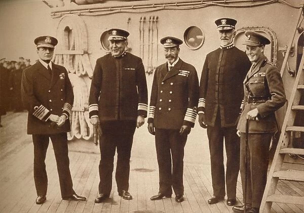 American admirals afloat with the King, 1918 (1935)