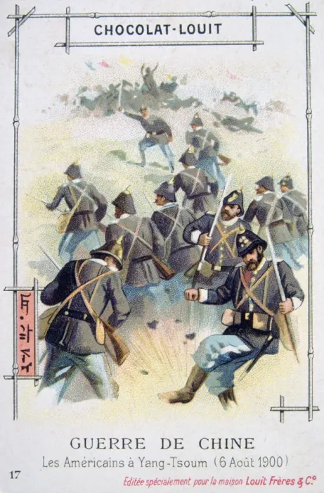 Framed Print : American Army at Yang-Tsoum, China, Boxer Rebellion, 6 August 1900 Framed Print : American Army at Yang-Tsoum, China, Boxer Rebellion, 6 August 1900