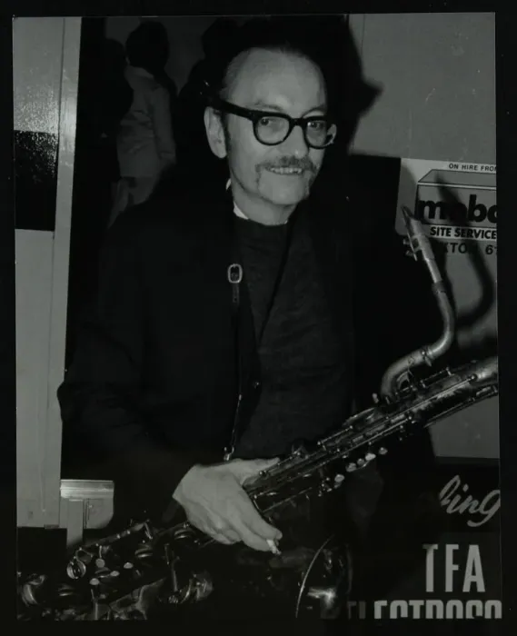 Framed Print : American baritone saxophonist Pepper Adams at the Newport Jazz Festival, Middlesbrough, July 1978 Framed Print : American baritone saxophonist Pepper Adams at the Newport Jazz Festival, Middlesbrough, July 1978
