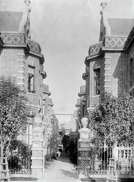 Framed Print : American Colony, Mexico City, Mexico, 1913. Creator: Unknown Framed Print : American Colony, Mexico City, Mexico, 1913. Creator: Unknown