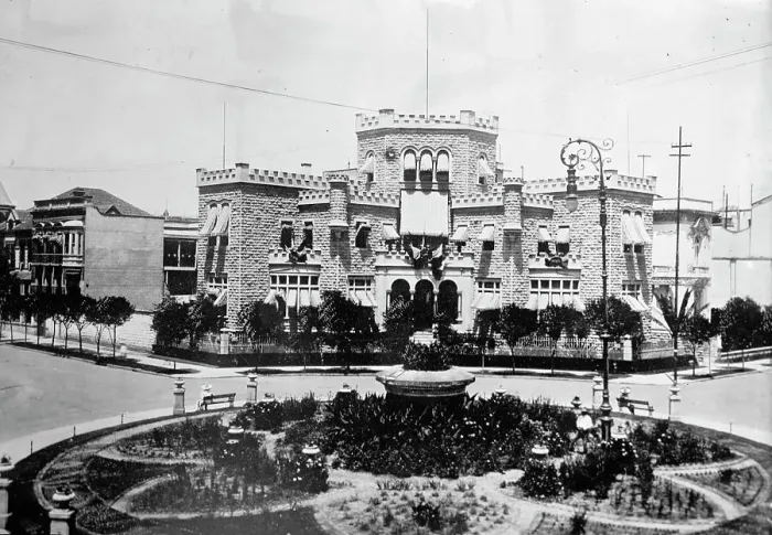 Framed Print : American Embassy, Mexico City, Mexico, 1913. Creator: Unknown Framed Print : American Embassy, Mexico City, Mexico, 1913. Creator: Unknown