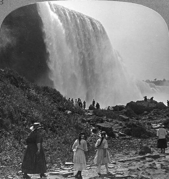 American Falls, Niagara Falls, New York, USA. Artist: Realistic Travels Publishers