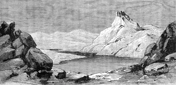 Framed Print : The American Franklin Search Expedition: Blackrock Hill, Stewart's Monument, 1881 Framed Print : The American Franklin Search Expedition: Blackrock Hill, Stewart's Monument, 1881