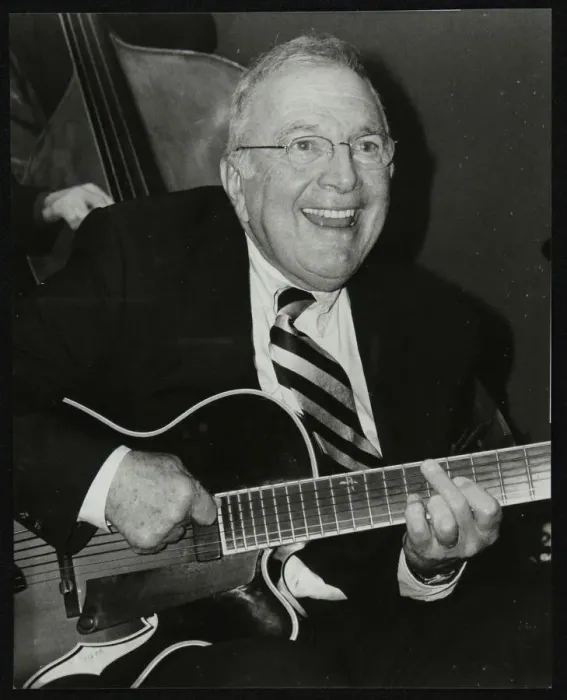 Framed Print : American guitarist Bucky Pizzarelli at The Fairway, Welwyn Garden City, Hertfordshire, 2000 Framed Print : American guitarist Bucky Pizzarelli at The Fairway, Welwyn Garden City, Hertfordshire, 2000