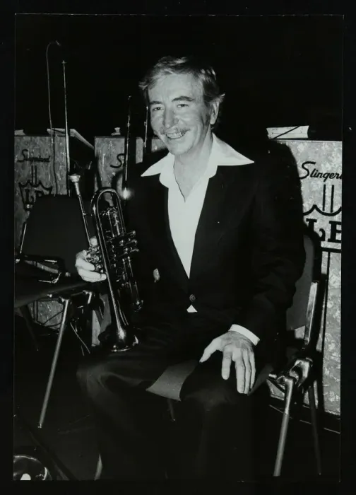 Framed Print : American jazz trumpeter Bill Berry. Artist: Denis Williams Framed Print : American jazz trumpeter Bill Berry. Artist: Denis Williams