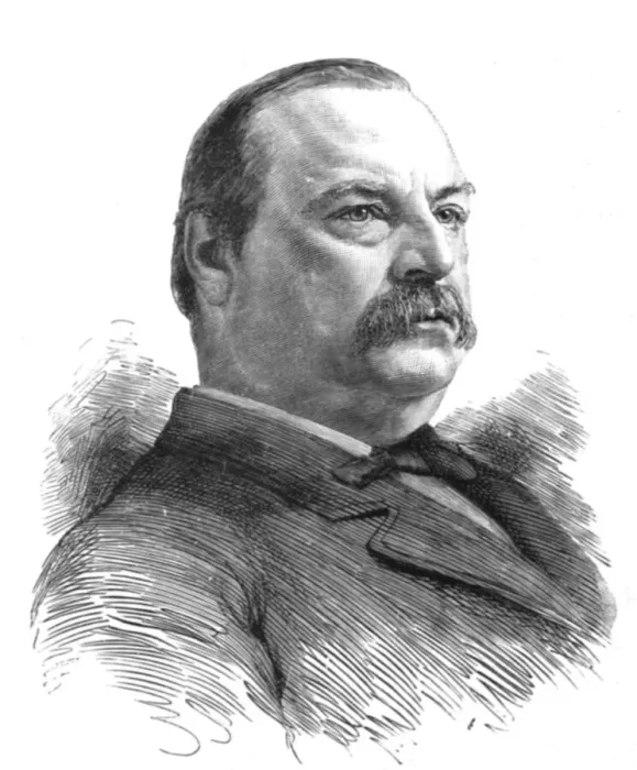 Framed Print : The American Presidential Election; Mr. Grover Cleveland, Ex-President and Democratic Candidate fo Creator: Unknown Framed Print : The American Presidential Election; Mr. Grover Cleveland, Ex-President and Democratic Candidate fo Creator: Unknown