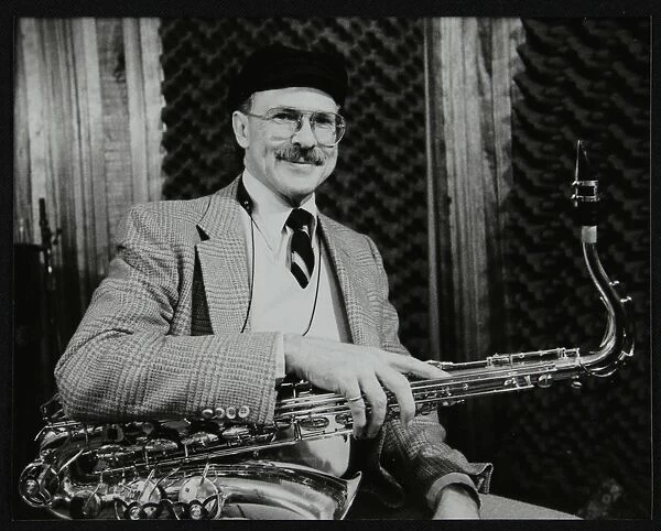 American saxophonist Don Lanphere at The Bass Clef, London, 1985. Artist: Denis Williams