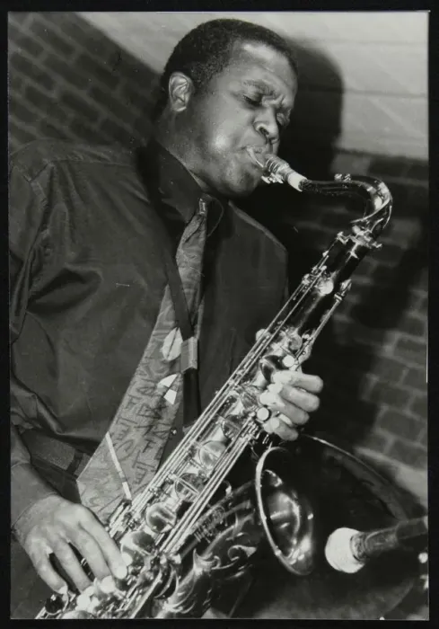 Framed Print : American saxophonist Rickey Woodard playing at The Fairway, Welwyn Garden City, Hertfordshire, 1999 Framed Print : American saxophonist Rickey Woodard playing at The Fairway, Welwyn Garden City, Hertfordshire, 1999