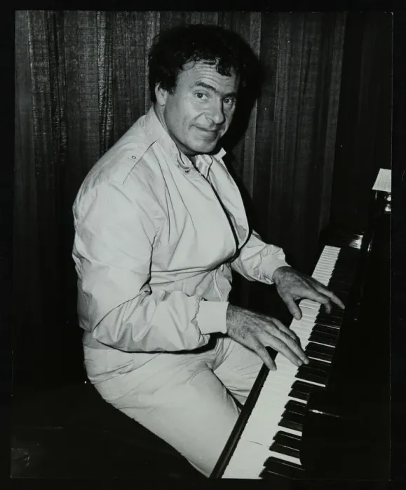 Framed Print : American trombonist and teacher Phil Wilson playing the piano, London, 1985. Artist Framed Print : American trombonist and teacher Phil Wilson playing the piano, London, 1985. Artist