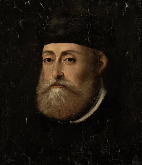 Framed Print : Amerigo Vespucci, First Half of 16th century. Creator: Torbido, Francesco (1486-1562) Framed Print : Amerigo Vespucci, First Half of 16th century. Creator: Torbido, Francesco (1486-1562)