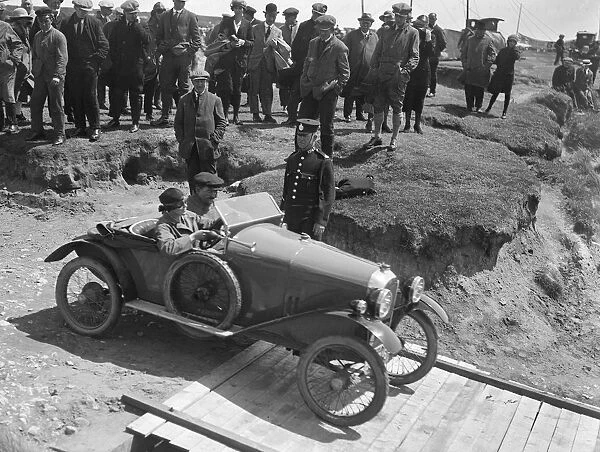 Amilcar Type CC Petit Sport at the Porthcawl Speed Trials, Wales, 1922. Artist: Bill Brunell