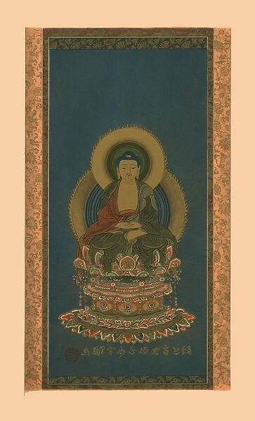 Amitabha, early 19th century, (1886). Artist: Abbot of Zojoji