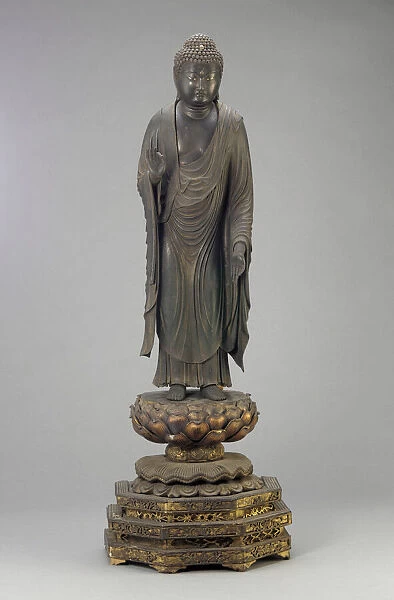 Amitabha (Jap: Amida), Kamakura period, 13th century. Creator: Unknown