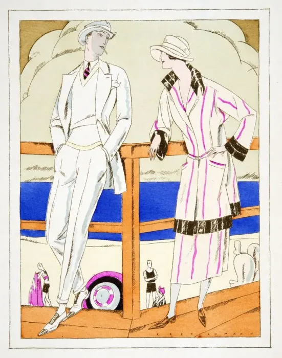 Framed Print : Ammeer, Outfits by Gerard Bresser, from Styl, pub. 1922 (pochoir Print) Framed Print : Ammeer, Outfits by Gerard Bresser, from Styl, pub. 1922 (pochoir Print)