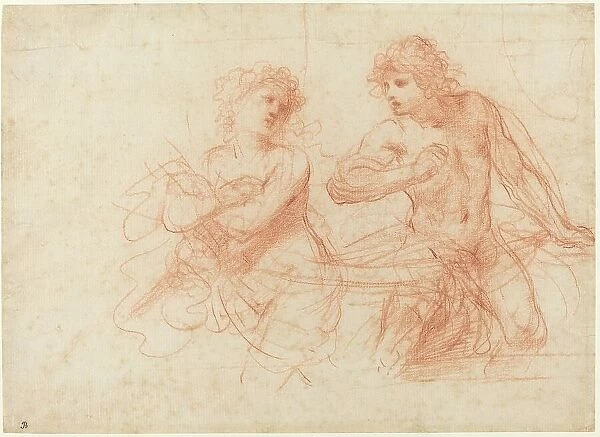 Amnon and Tamar, 1649. Creator: Guercino