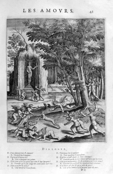 Framed Print : Amor, 1615. Artist: Leonard Gaultier Framed Print : Amor, 1615. Artist: Leonard Gaultier