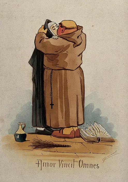 Framed Print : Amor Vincit Omnes, late 19th-early 20th century. Creator: Martin Anderson Framed Print : Amor Vincit Omnes, late 19th-early 20th century. Creator: Martin Anderson