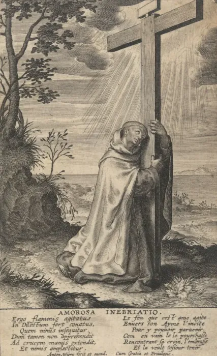 Framed Print : Amorosa Inebriatio from The Life of Saint John of the Cross, 1622-24 Framed Print : Amorosa Inebriatio from The Life of Saint John of the Cross, 1622-24