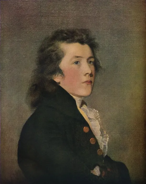 Framed Print : Amos Simon Cottle, 1787. Artist: William Palmer Framed Print : Amos Simon Cottle, 1787. Artist: William Palmer
