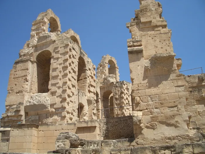 Framed Print : Amphitheatre of El Jem, Tunisia, 2009. Creator: Amanda Waite Framed Print : Amphitheatre of El Jem, Tunisia, 2009. Creator: Amanda Waite
