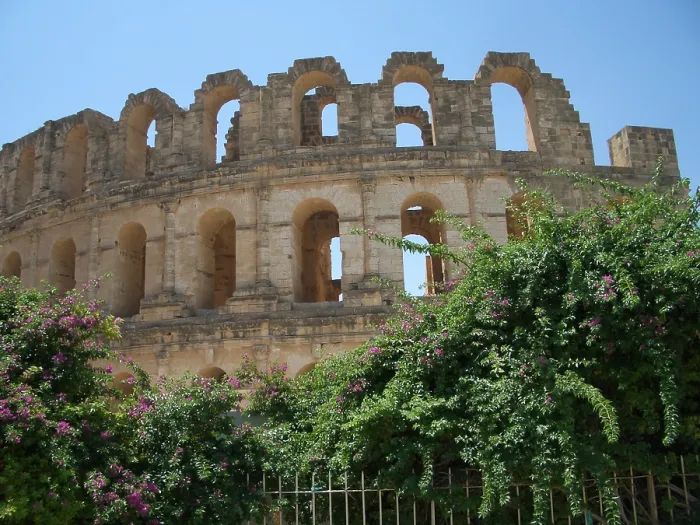 Framed Print : Amphitheatre of El Jem, Tunisia, 2009. Creator: Amanda Waite Framed Print : Amphitheatre of El Jem, Tunisia, 2009. Creator: Amanda Waite