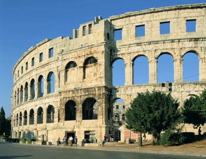 Framed Print : Amphitheatre in Pula, Croatia Framed Print : Amphitheatre in Pula, Croatia