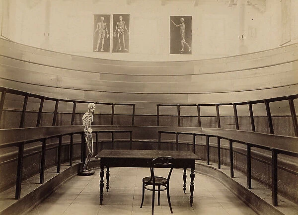 Part of the amphitheatre of the two-light anatomical auditorium, 1890. Creator: Unknown