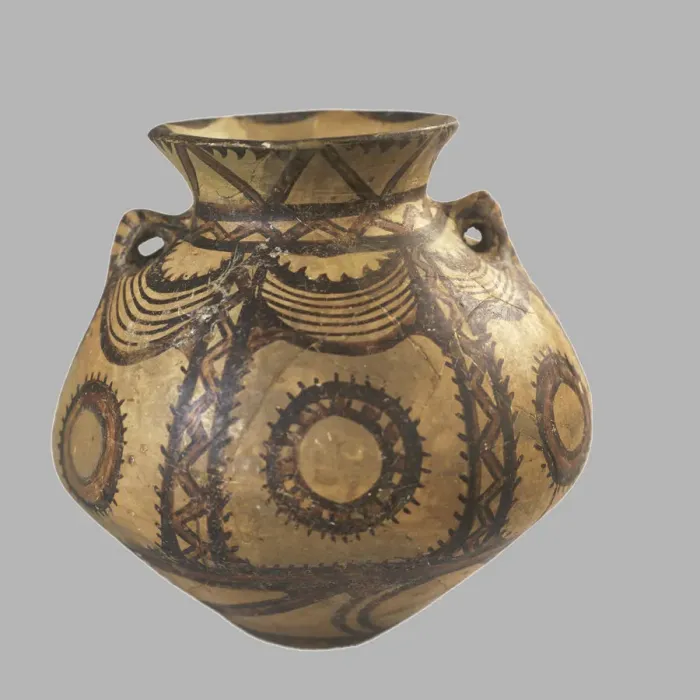 Framed Print : Amphora, 4th millenium BC. Artist: Prehistoric Russian Culture Framed Print : Amphora, 4th millenium BC. Artist: Prehistoric Russian Culture