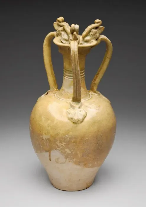 Framed Print : Amphora with Three Dragon-Shaped Handles, Tang dynasty (618-907), 8th century Framed Print : Amphora with Three Dragon-Shaped Handles, Tang dynasty (618-907), 8th century