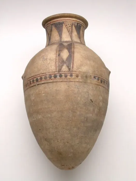 Framed Print : Amphora, Egypt, New Kingdom, Dynasty 18 (about 1550-1295 BCE). Creator: Unknown Framed Print : Amphora, Egypt, New Kingdom, Dynasty 18 (about 1550-1295 BCE). Creator: Unknown