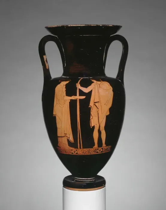 Framed Print : Amphora (Storage Jar), 455-445 BCE. Creator: Sabouroff Painter Framed Print : Amphora (Storage Jar), 455-445 BCE. Creator: Sabouroff Painter