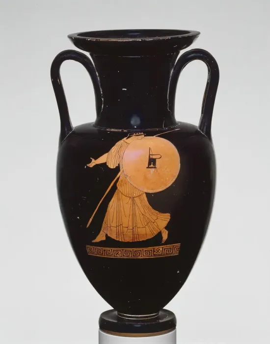 Framed Print : Amphora (Storage Jar), 460-450 BCE. Creator: Achilles Painter Framed Print : Amphora (Storage Jar), 460-450 BCE. Creator: Achilles Painter
