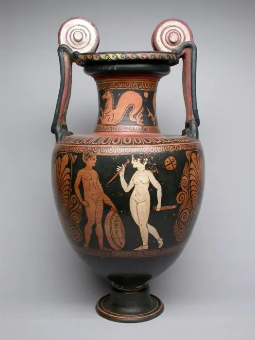 Framed Print : Amphora (Storage Jar), 4th century BCE. Creator: Unknown Framed Print : Amphora (Storage Jar), 4th century BCE. Creator: Unknown