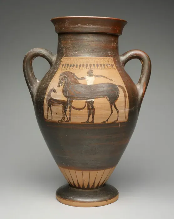 Framed Print : Amphora (Storage Jar), 530-520 BCE. Creator: Ivy-Leaf Group Framed Print : Amphora (Storage Jar), 530-520 BCE. Creator: Ivy-Leaf Group