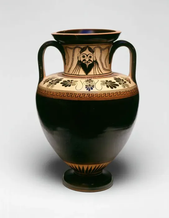 Framed Print : Amphora (Storage Jar), 530-520 BCE. Creator: The Antimenes Painter Framed Print : Amphora (Storage Jar), 530-520 BCE. Creator: The Antimenes Painter