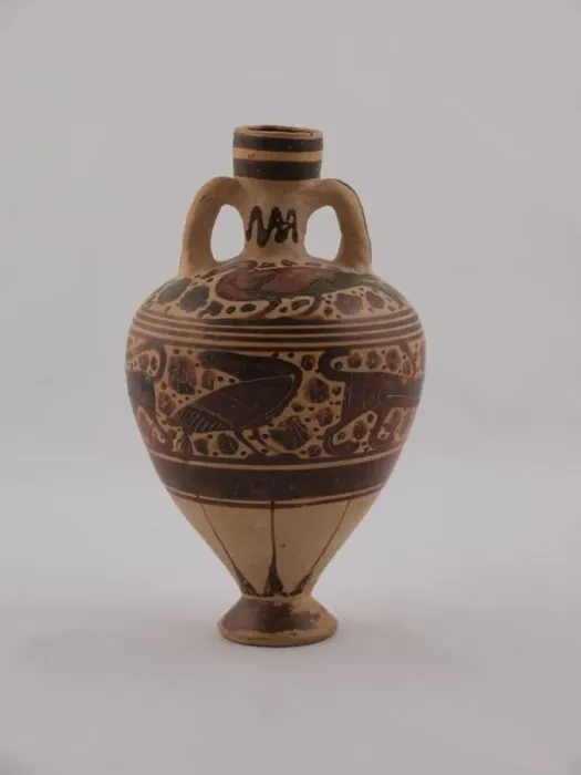 Framed Print : Amphoriskos (Container for Oil), 600-575 BCE. Creator: Unknown Framed Print : Amphoriskos (Container for Oil), 600-575 BCE. Creator: Unknown