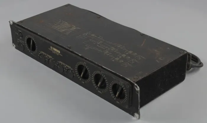 Framed Print : Amplifier used as part of a DJ setup, 1970s. Creator: Yamaha Corporation Framed Print : Amplifier used as part of a DJ setup, 1970s. Creator: Yamaha Corporation